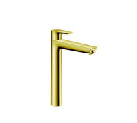 Смеситель для раковины Hansgrohe Talis E 240 с донным клапаном золото 71716990