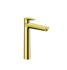 Смеситель для раковины Hansgrohe Talis E 240 с донным клапаном золото 71716990