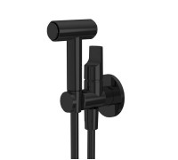 Гигиенический душ FIMA Carlo Frattini Collettività настенный со шлангом 120 см черный матовый F3070/F2320/4NS