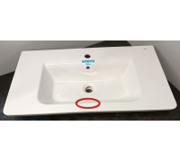 Раковина накладная Roca The Gap 800х440х165 мм с переливом 327470000