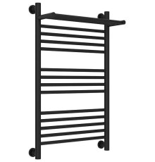 Полотенцесушитель водяной Сунержа Богема+ с 1 полкой 500x800 мм матовый черный 31-0223-8050