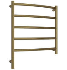 Полотенцесушитель электрический Сунержа Галант 3.1 600x600 мм левый состаренная бронза 05-6000-6060