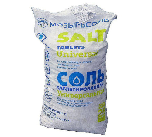 Соль таблетированная BWT для умягчителей воды 25 кг 51998/1