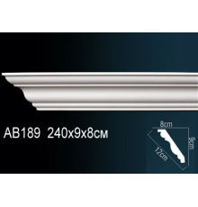 Карниз потолочный Perfect AB189 полиуретановый AB189