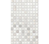 Декор Kerama Marazzi Гран Пале мозаичный белый 25х40 см MM6359
