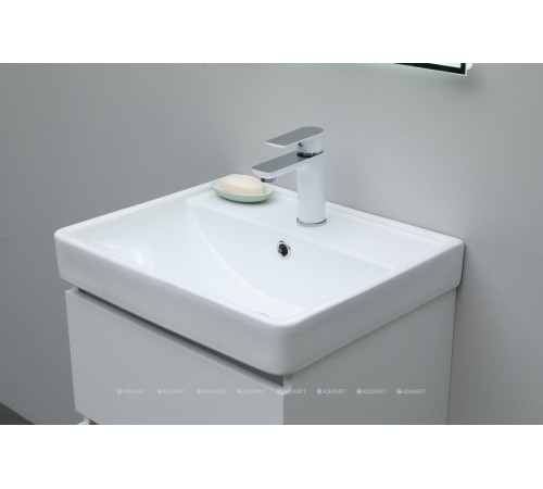 Раковина накладная Aquanet Ирис 515х415х185 мм керамика 00301802