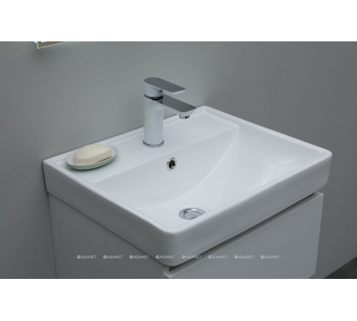 Раковина накладная Aquanet Ирис 515х415х185 мм керамика 00301802