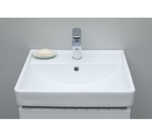 Раковина накладная Aquanet Ирис 515х415х185 мм керамика 00301802