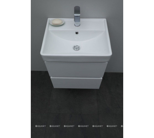 Раковина накладная Aquanet Ирис 515х415х185 мм керамика 00301802