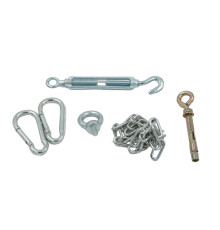 Крепление к бетонному потолку с помощью анкера VTS 412101