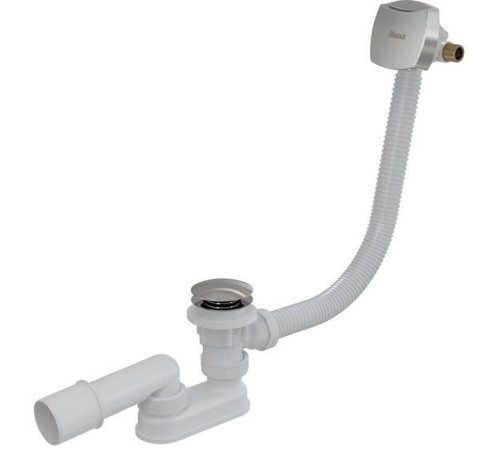 Сточный комплект с заполнением через перелив RAVAK Click-Clack хром X01440