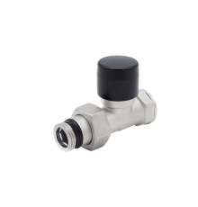 Клапан запорный прямой DR RUBINETTERIE 1/2x1/2 с уплотнительным кольцом 0057.15N0M0AP