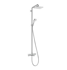 Душевая система Hansgrohe Croma E 280 1jet Showerpipe с термостатом для ванны хром 27687000