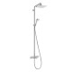 Душевая система Hansgrohe Croma E 280 1jet Showerpipe с термостатом для ванны хром 27687000