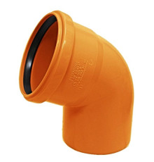 Отвод 67° Ostendorf KGB DN 110 PVC 220230