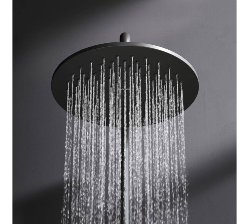Душевая система AM.PM Like с термостатом черный матовый F0780422