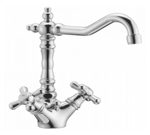 Смеситель для раковины Huber Croisette золото 284.01H.AG