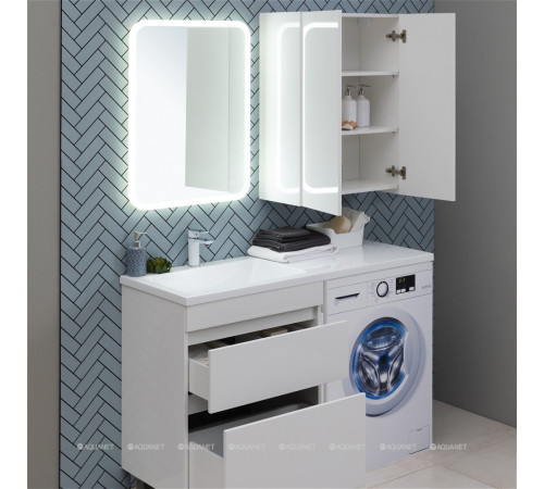 Раковина-столешница Marko Марсал 120 левая белый 00334079