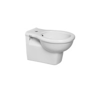 Биде подвесное Sbordoni Palladio 1 отверстие белый/бронза 7098 BR