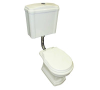 Унитаз напольный приставной Ceramica Althea ROYAL 55х36х40 см белый 40288bi