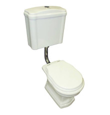 Унитаз напольный приставной Ceramica Althea ROYAL 55х36х40 см белый 40288bi