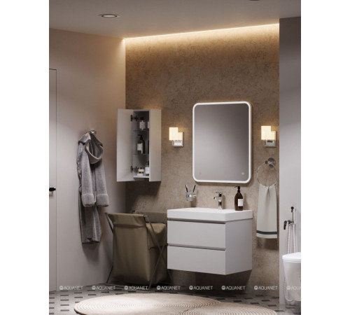 Зеркало Logan Вега 800x700 мм LED 00330497