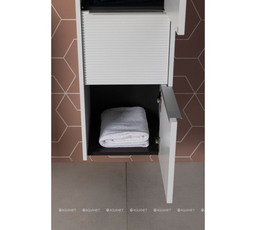 Шкаф-пенал Aquanet Вита 35 белый матовый 00332447