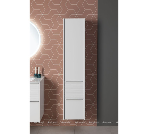 Шкаф-пенал Aquanet Вита 35 белый матовый 00332447