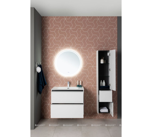 Шкаф-пенал Aquanet Вита 35 белый матовый 00332447