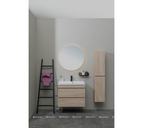 Тумба с раковиной Aquanet Нота New 100 см дуб светлый 00335883