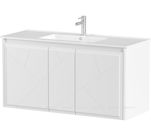 Тумба Allen Brau PARIS 120 с распашными фасадами белый матовый 1.360004.WM