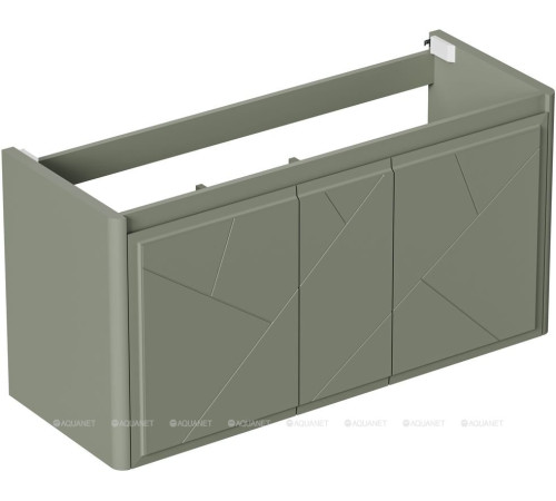 Тумба Allen Brau PARIS 120 см с распашными фасадами олива матовый 1.360004.CGM