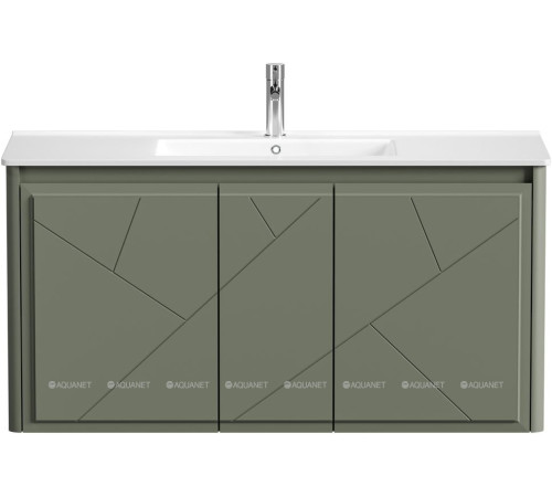 Тумба Allen Brau PARIS 120 см с распашными фасадами олива матовый 1.360004.CGM