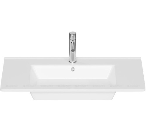 Раковина накладная Allen Brau PARIS 810х460 мм с переливом белая 4.61001.20