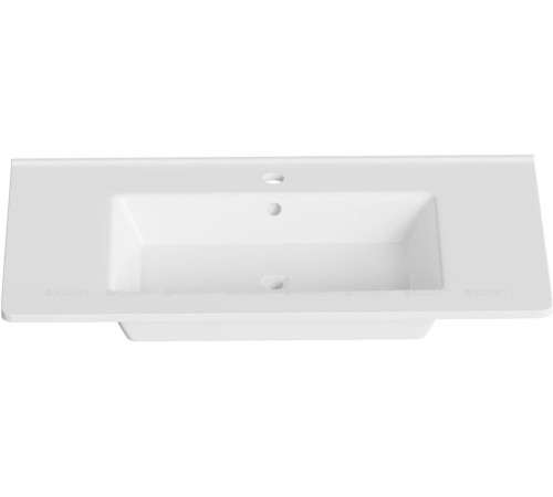 Раковина накладная Allen Brau PARIS 810х460 мм с переливом белая 4.61001.20