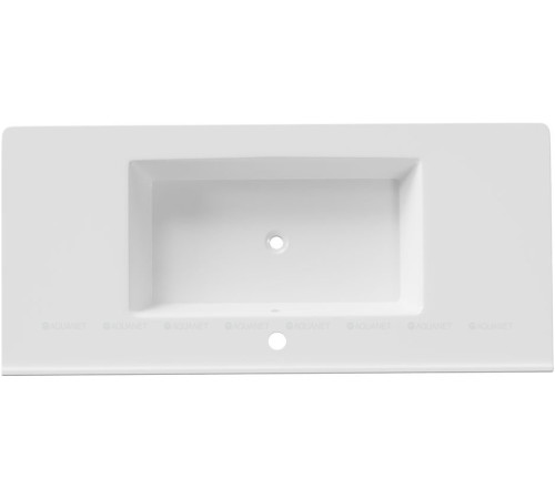 Раковина накладная Allen Brau PARIS 1010х460 мм с переливом белая 4.61002.20