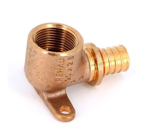 Водорозетка надвижная REHAU RAUTITAN RX+ 20x3/4 ВР бронза 456360