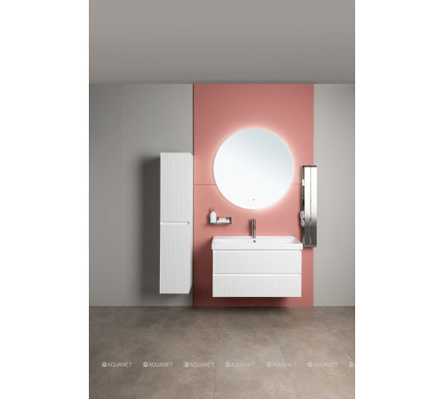 Тумба с раковиной Aquanet Альтера 70 белый матовый 00340886
