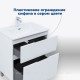 Тумба под раковину Aquanet Алвита New 70 напольная 2 ящика белый матовый 00344133