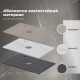 Столешница Aquanet Flat 70 с отверстием слева мрамор 00345778