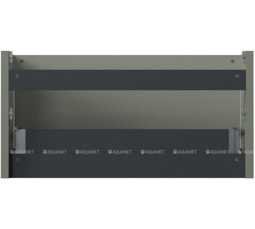 Тумба под раковину Allen Brau GRAVITY 100 1 ящик с фрезеровкой олива матовый 1.370018.CGM