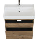 Тумба под раковину Aquanet Nova Lite 2.0 60 2 ящика дуб рустикальный 00346315