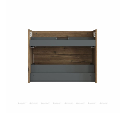 Тумба под раковину Aquanet Nova Lite 2.0 60 2 ящика дуб рустикальный 00346315