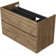 Тумба под раковину Aquanet Nova Lite 2.0 100 R 2 ящика дуб рустикальный 00346319