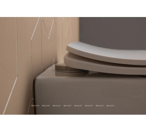 Унитаз подвесной Aquanet Atago 3.0 W SHORT TORNADO с сиденьем Soft Close 00348006