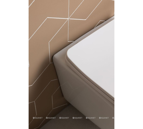 Унитаз подвесной Aquanet Atago 3.0 W SHORT TORNADO с сиденьем Soft Close 00348006