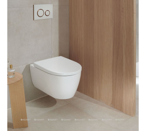 Унитаз подвесной Geberit iCon 2.0 TurboFlush 350x530 мм с сиденьем 503.045.00.1