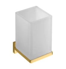 Стакан подвесной Colombo Design Look PVD золото матовое матовое стекло B1602.OM-VAN