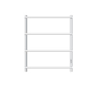 Полотенцесушитель электрический Primoclima Step E White 600х500 мм 4 секции Step E White 60*50 4
