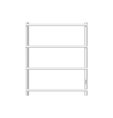 Полотенцесушитель электрический Primoclima Step E White 600х500 мм 4 секции Step E White 60*50 4